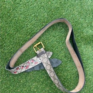 Gucci Snake Belt